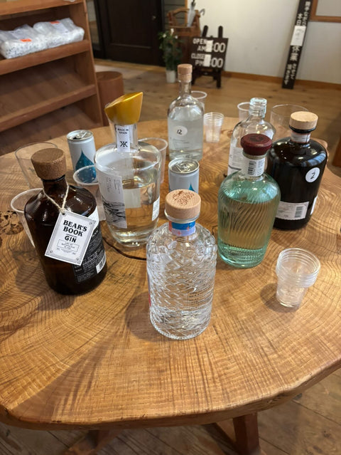 GIN IN PROGRESS終了｜室生アートカフェラリー × 宇陀ジンギャラリーを開催しました